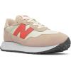 imageNew Balance Kids 237 V1 Lace Up SneakerOyster PinkMars Red
