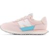 imageNew Balance Kids 237 V1 Lace Up SneakerShell PinkSea SaltBlue
