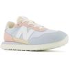 imageNew Balance Kids 237 V1 Lace Up SneakerStarlightMorning FogPink Haze