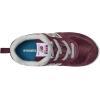 imageNew Balance Kids 574 Core Bungee SneakerBurgundyWhite