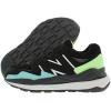 imageNew Balance Kids 574 Core LaceUp SneakerBlackVibrant Spring Glowblack
