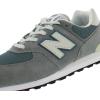 imageNew Balance Kids 574 Core LaceUp SneakerLava GreySteel BlueGrey