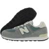 imageNew Balance Kids 574 Core LaceUp SneakerLava GreySteel BlueGrey