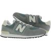 imageNew Balance Kids 574 Core LaceUp SneakerLava GreySteel BlueGrey