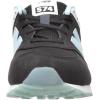 imageNew Balance Kids 574 V1 Boardwalk Laceup SneakerBlackBlue