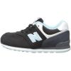 imageNew Balance Kids 574 V1 Boardwalk Laceup SneakerBlackBlue