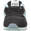 imageNew Balance Kids 574 V1 Boardwalk Laceup SneakerBlackBlue