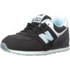 imageNew Balance Kids 574 V1 Boardwalk Laceup SneakerBlackBlue