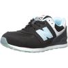 imageNew Balance Kids 574 V1 Boardwalk Laceup SneakerBlackBlue