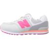 imageNew Balance Kids 574 V1 Boardwalk Laceup SneakerGreyPink