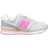 imageNew Balance Kids 574 V1 Boardwalk Laceup SneakerGreyPink
