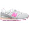 imageNew Balance Kids 574 V1 Boardwalk Laceup SneakerGreyPink