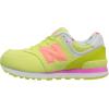 imageNew Balance Kids 574 V1 Boardwalk Laceup SneakerYellowPink