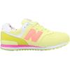 imageNew Balance Kids 574 V1 Boardwalk Laceup SneakerYellowPink