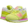 imageNew Balance Kids 574 V1 Boardwalk Laceup SneakerYellowPink