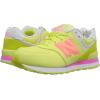 imageNew Balance Kids 574 V1 Boardwalk Laceup SneakerYellowPink