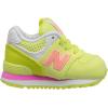 imageNew Balance Kids 574 V1 Boardwalk Laceup SneakerYellowPink