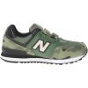 imageNew Balance Kids 574 V1 Classic Hook and Loop SneakerArmy OliveGreen