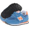 imageNew Balance Kids 574 V1 Classic Hook and Loop SneakerBlueOrange