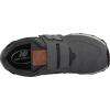 imageNew Balance Kids 574 V1 Classic Hook and Loop SneakerGreyBlack