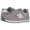 imageNew Balance Kids 574 V1 Classic Hook and Loop SneakerGreyGrey
