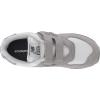 imageNew Balance Kids 574 V1 Classic Hook and Loop SneakerGreyNavy