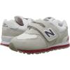 imageNew Balance Kids 574 V1 Classic Hook and Loop SneakerNimbus CloudNavy