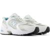 imageNew Balance Kids 574 V1 Classic Hook and Loop SneakerWhite Aqua