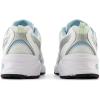 imageNew Balance Kids 574 V1 Classic Hook and Loop SneakerWhite Aqua