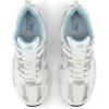 imageNew Balance Kids 574 V1 Classic Hook and Loop SneakerWhite Aqua