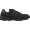imageNew Balance Kids 574 V1 Classic Suede Laceup SneakerBlackBlack