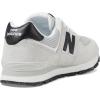 imageNew Balance Kids 574 V1 Familiar Ground Laceup SneakerGrey MatterBlack