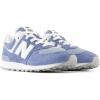 imageNew Balance Kids 574 V1 Familiar Ground Laceup SneakerMercury BlueWhite
