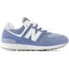 imageNew Balance Kids 574 V1 Familiar Ground Laceup SneakerMercury BlueWhite