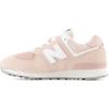 imageNew Balance Kids 574 V1 Familiar Ground Laceup SneakerQuartz PinkWhite