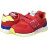 imageNew Balance Kids 574 V1 Familiar Ground Laceup SneakerRed Red Tdr