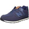 imageNew Balance Kids 574 V1 Leisure Laceup SneakerBlueBlack