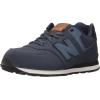 imageNew Balance Kids 574 V1 Leisure Laceup SneakerBlueBlack
