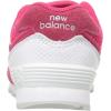 imageNew Balance Kids 574 V1 Leisure Laceup SneakerPinkWhite