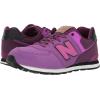 imageNew Balance Kids 574 V1 Leisure Laceup SneakerPurpleBlack