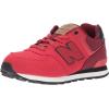 imageNew Balance Kids 574 V1 Leisure Laceup SneakerRedBlack