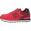 imageNew Balance Kids 574 V1 Leisure Laceup SneakerRedBlack
