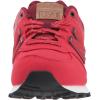 imageNew Balance Kids 574 V1 Leisure Laceup SneakerRedBlack