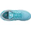 imageNew Balance Kids 574 V1 Leisure Laceup SneakerTealWhite