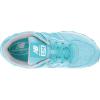 imageNew Balance Kids 574 V1 Leisure Laceup SneakerTealWhite