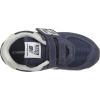 imageNew Balance Kids 574 V1 Scribble Hook and Loop SneakerNavyGrey