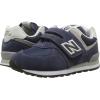 imageNew Balance Kids 574 V1 Scribble Hook and Loop SneakerNavyGrey