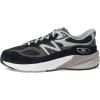 imageNew Balance Kids 990 V6 Laceup SneakerBlackSilver