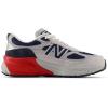 imageNew Balance Kids 990 V6 Laceup SneakerGrey MatterTeam Red