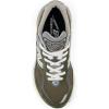 imageNew Balance Kids 990 V6 Laceup SneakerOliveGrey